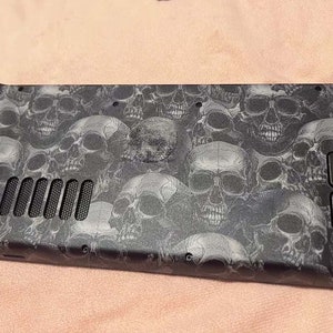 Skull Steam Deck Skin-Cool Steam Deck Sticker-Steam Deck Console Decal-Steam Deck Accessories-Vinyl Steam Deck Full Sets Protective Cover