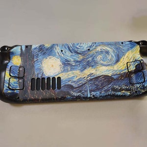 Art Steam Deck Skin-Steam Deck Sticker-Starry Night Steam Deck Console Decal-Steam Deck Accessories-Vinyl Steam Deck Full Set Cover