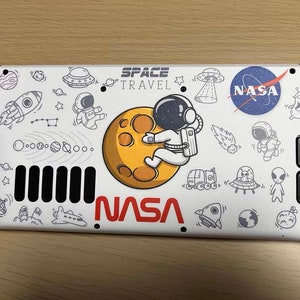 Space Astronaut Steam Deck Skin-Steam Deck Sticker-Steam Deck Console Decal-Steam Deck Accessories-Vinyl Steam Deck Full Set Cover