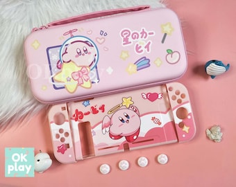 Funda Kawaii para Nintendo Switch 2 - Funda de Anime para Nintendo Switch - Carcasa protectora para Switch - Estuche de transporte Space Switch OLED, regalos para ella y para él