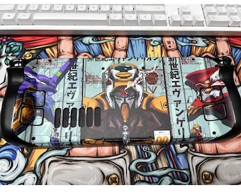 Cool Steam Deck Skin-Steam Deck Oled Sticker-Cute Steam Deck Console Decal-Steam Deck Accessories-Vinyl Steam Deck Full Set Protective Cover