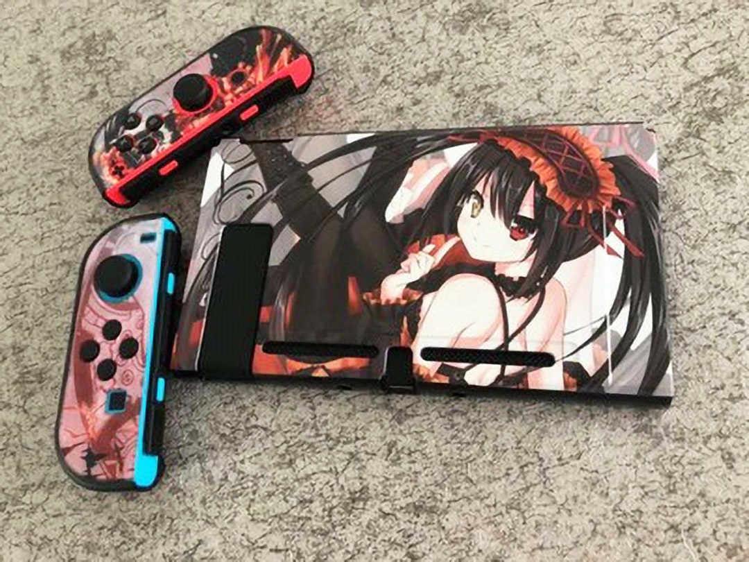 Pink Anime Nintendo Switch Cover Case For Girl Kawaii Dockable Hard Pc  Protective Shell For Controller Joycon Joystick Bundle  Fruugo IN