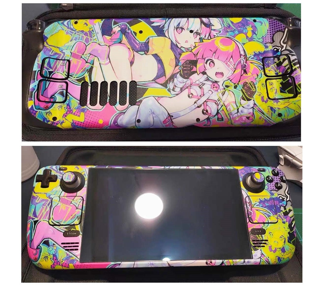 Anime Girls Steam Deck Skin-cute Steam Deck Sticker-steam Deck