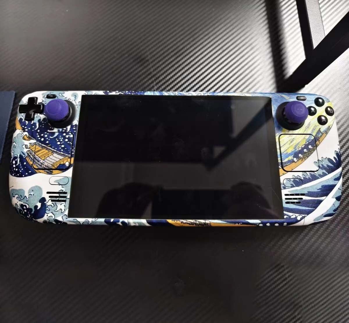 Steamdeck Blue Blue Wave Steam Deck Skin-art Steam Deck Sticker-steam Deck Oled ...