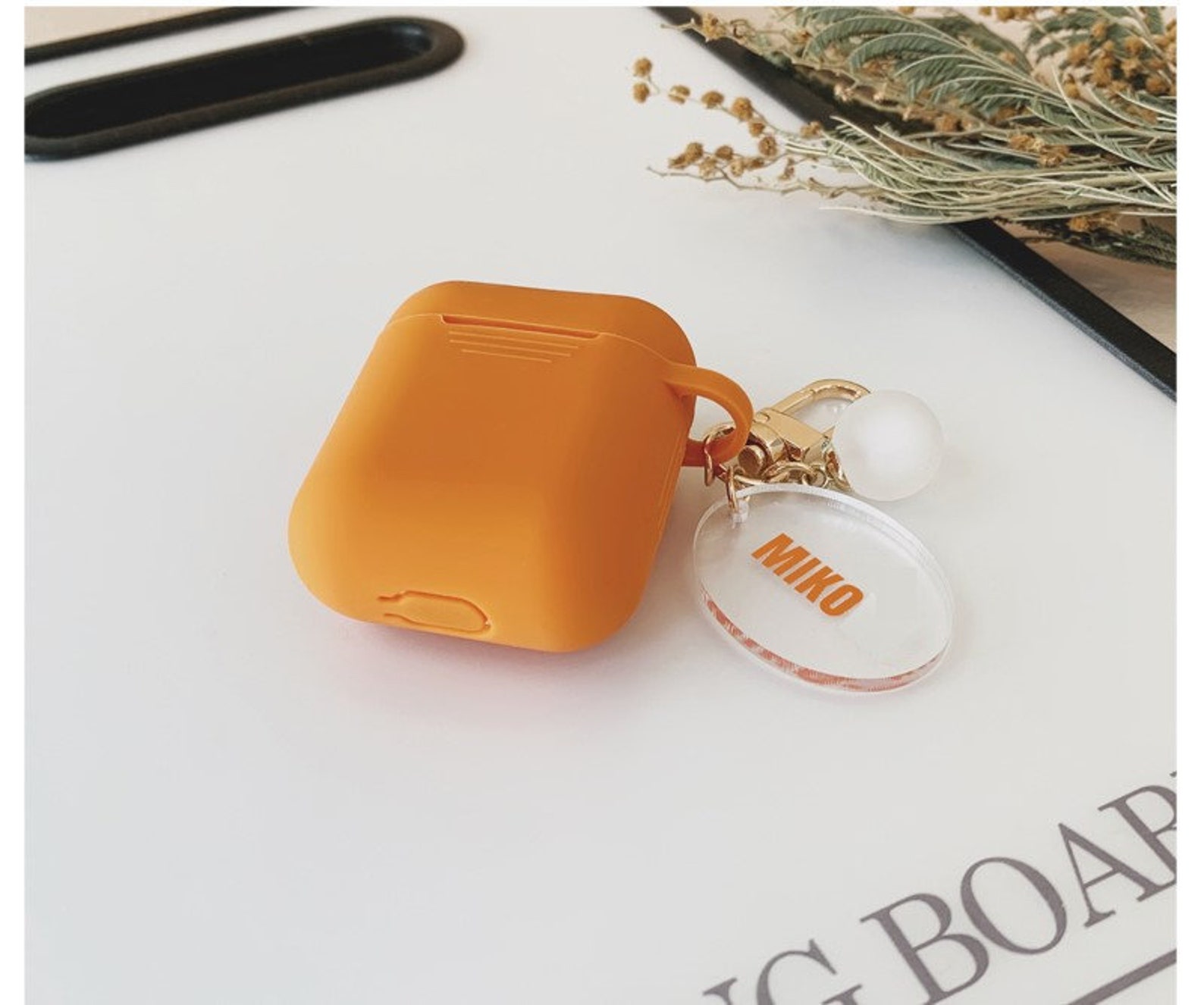 Personalized Airpod Case Keychain Monogramairpod Case Custom Etsy UK