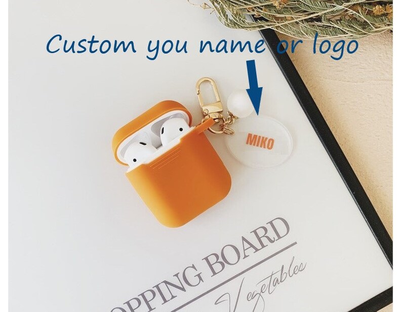 Personalized Airpod Case Keychain Monogramairpod Case Custom Etsy UK