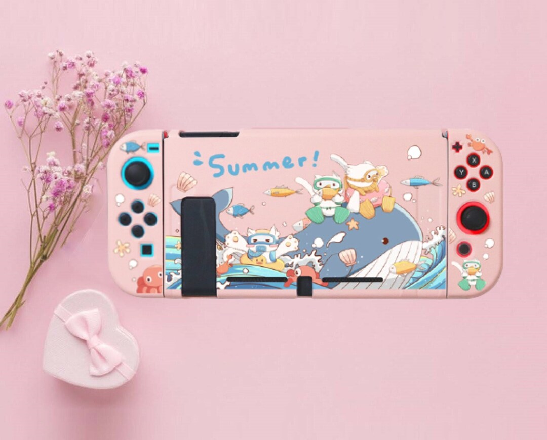 かわいい Nintendo Switch 2 ケース - ホエールソフト Nintendo Switch
