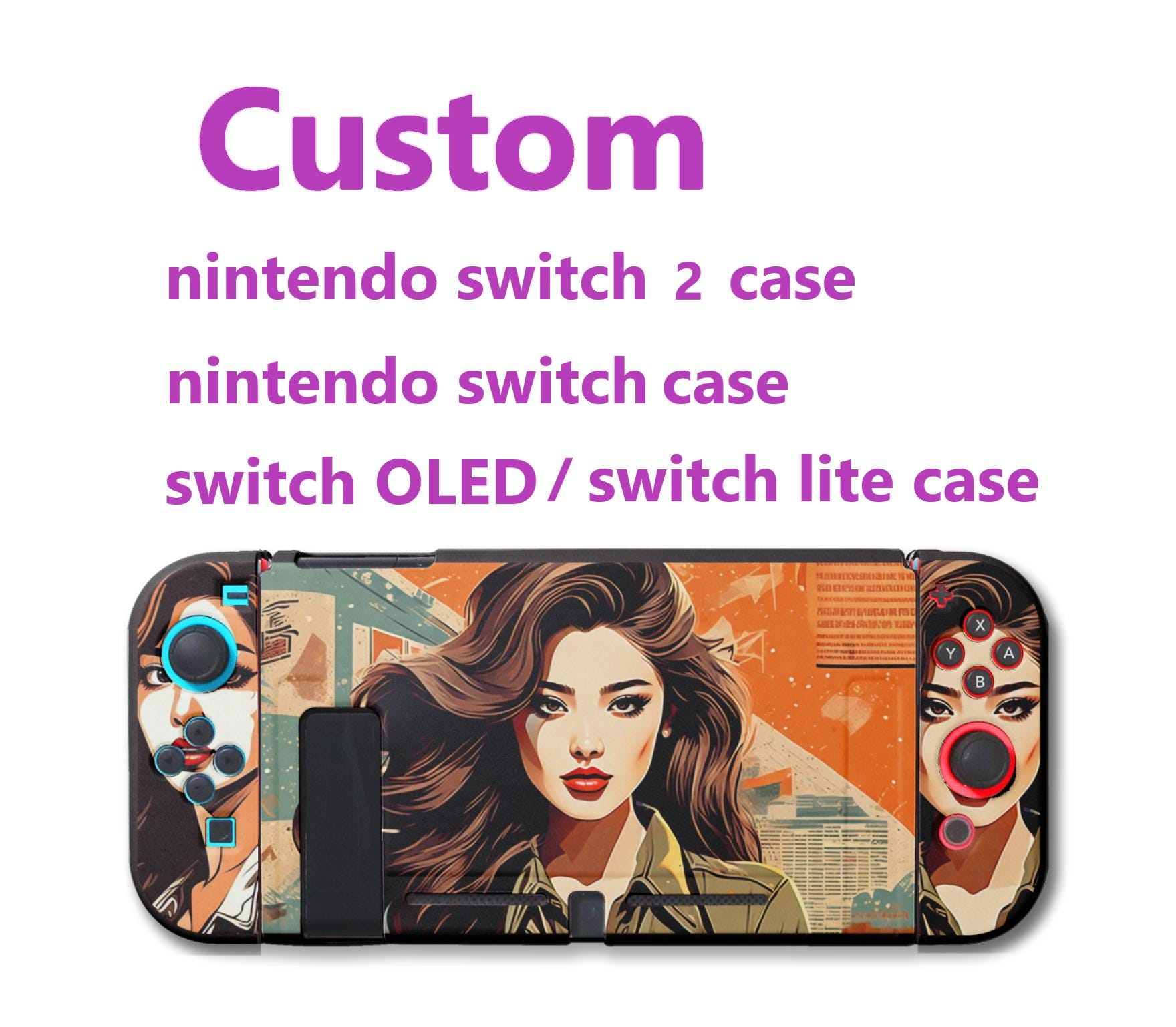 Custom Nintendo Switch 2 Case-personalized Nintendo Switch Oled