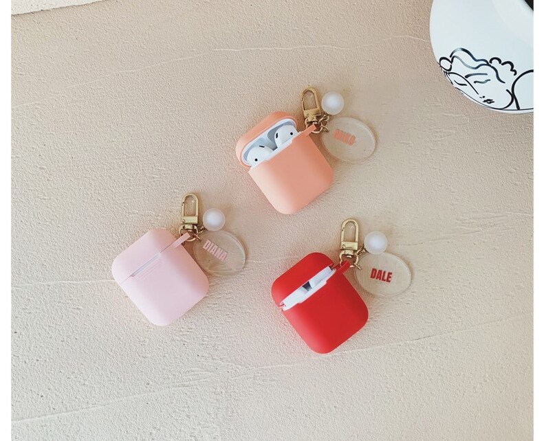 Personalized Airpod Case Keychain Monogramairpod Case Custom Etsy UK