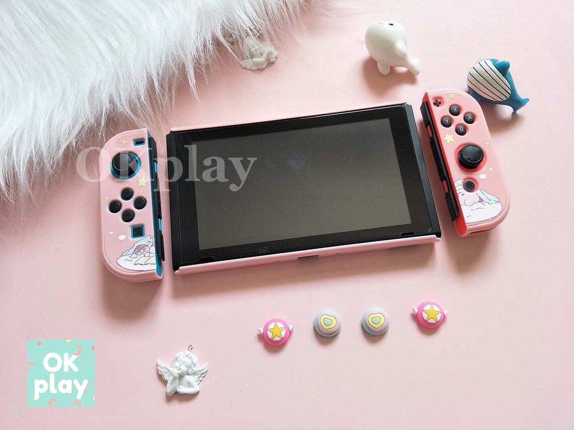 Nintendo Switch Case Kirby Nintendo Switch Shell Switch Etsy