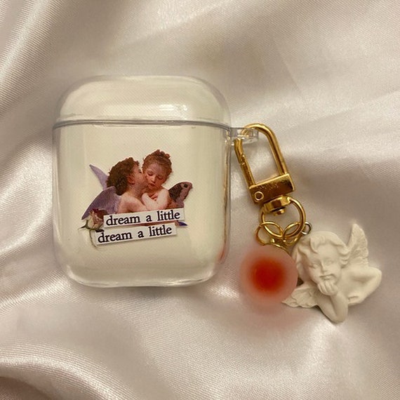 Cute AirPod Case, Airpods Pro Case,clear Angel AirPod Case