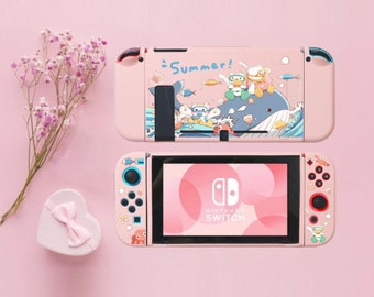 Cute Nintendo Switch 2 Case - Whale Soft Nintendo Switch Shell
