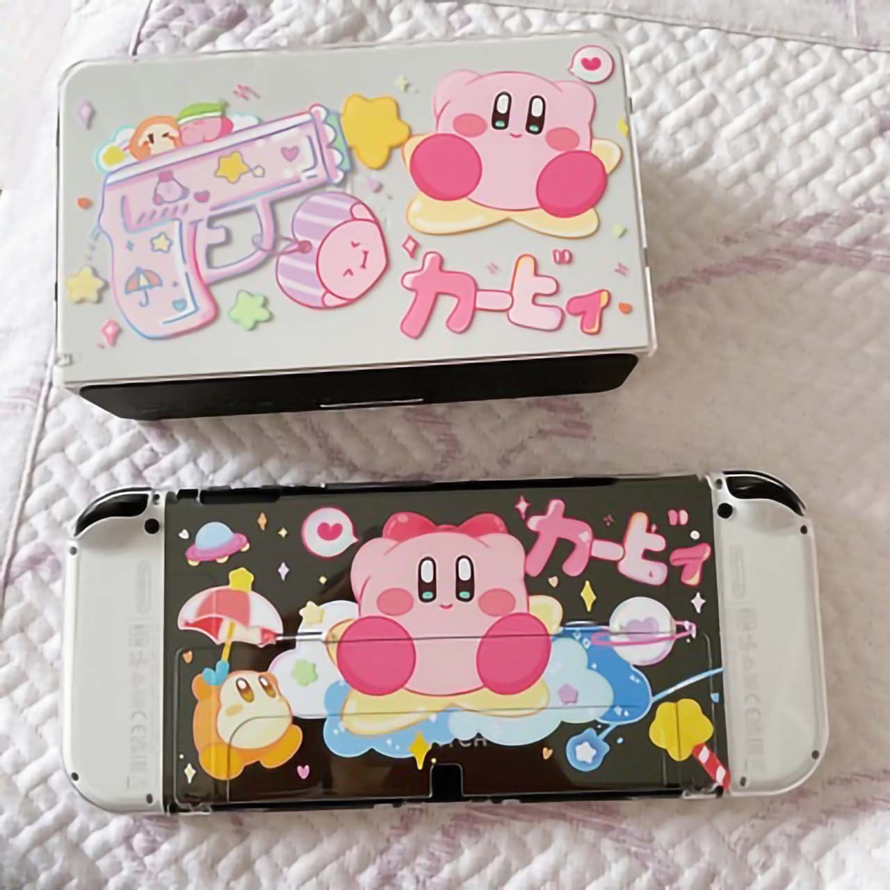 Cute Nintendo Switch Oled Case-anime Nintendo Switch Oled Shell- Clear ...