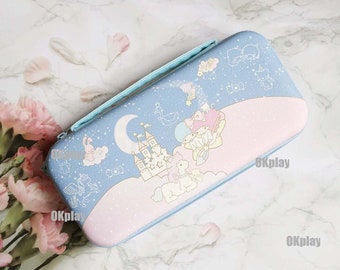 Cute Nintendo Switch Carrying Case -Nintendo Switch Case- Cartoon Gemini Switch Joy-Con Protective Case - Switch Oled Case Accessories