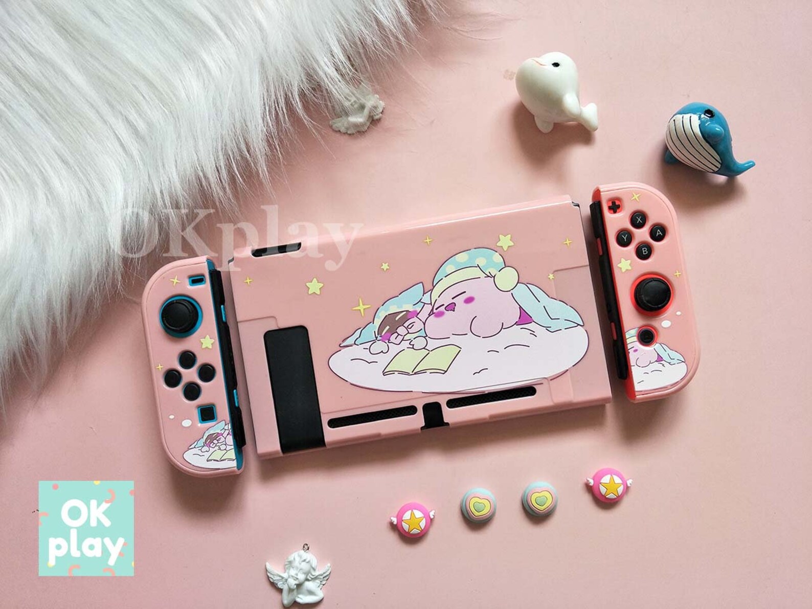Nintendo Switch Case Kirby Nintendo Switch Shell Switch Etsy