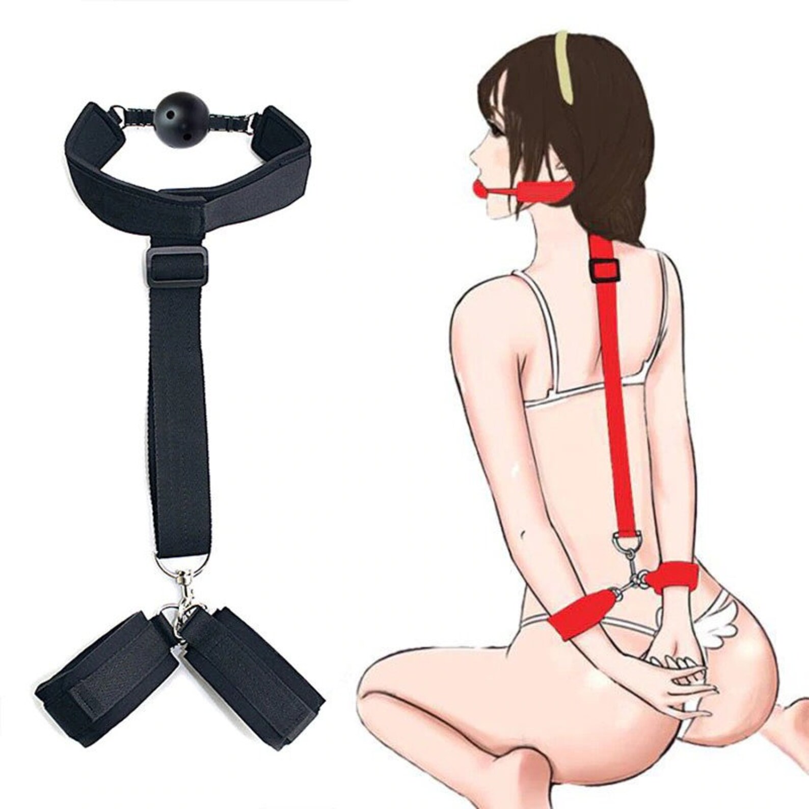 Bdsm trianle sex toy