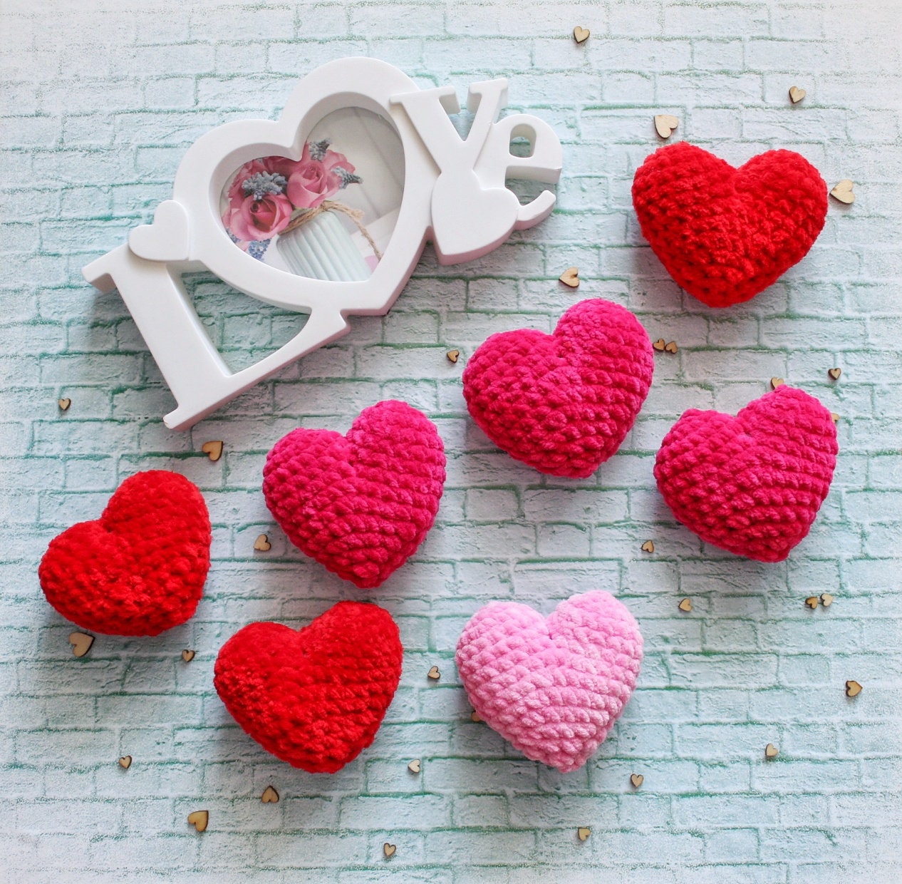 Personalized plush heart in Valentine's Day gift decor. Etsy