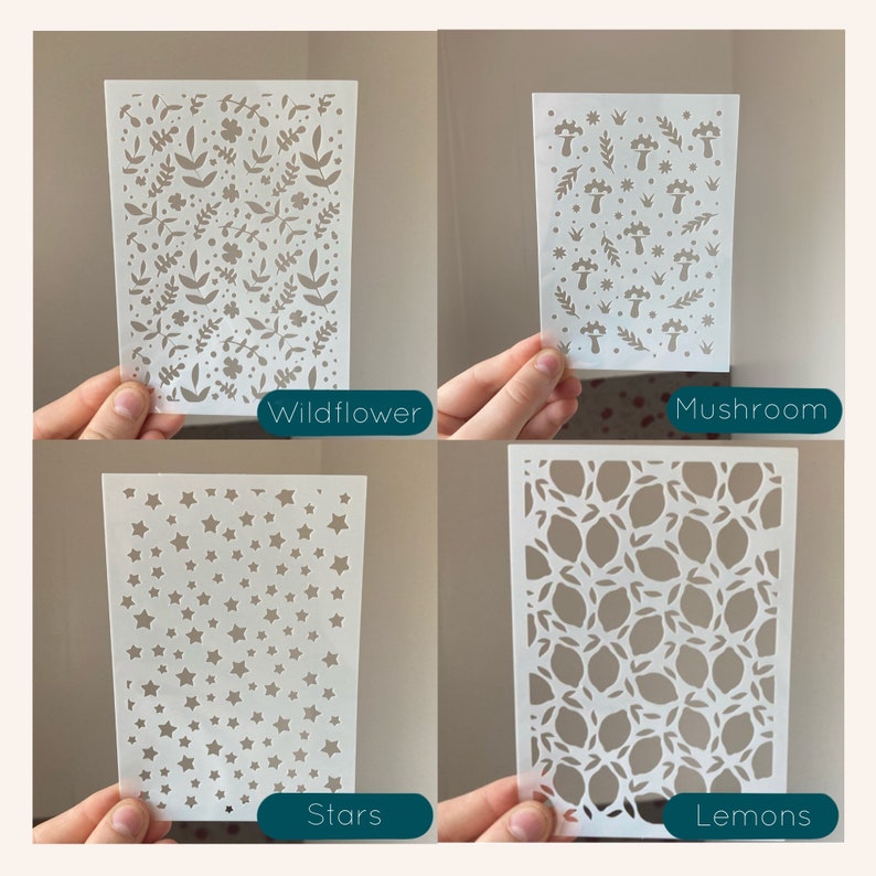 Texture Sheet BUNDLE 5 for 4 Polymer Clay Texture Sheet Etsy UK