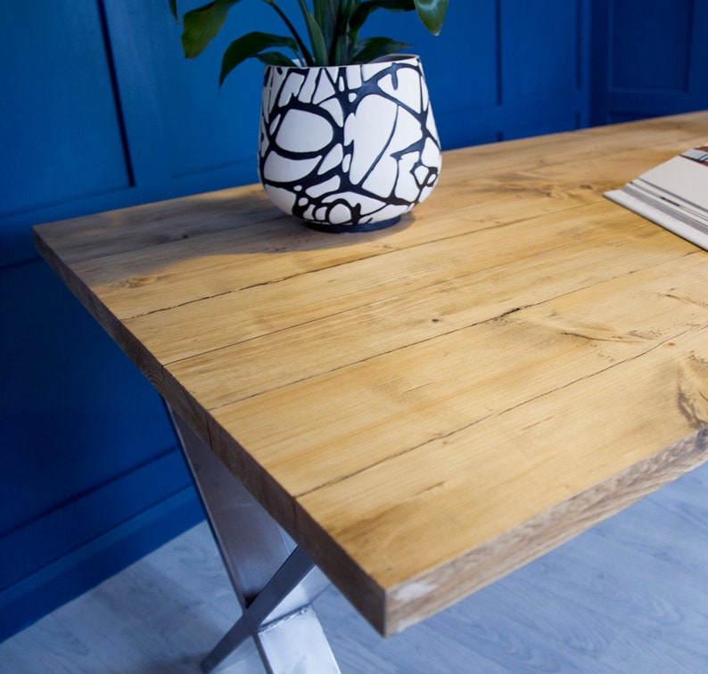 Reclaimed Rustic Dining Table Top no Legs Handcrafted From Etsy