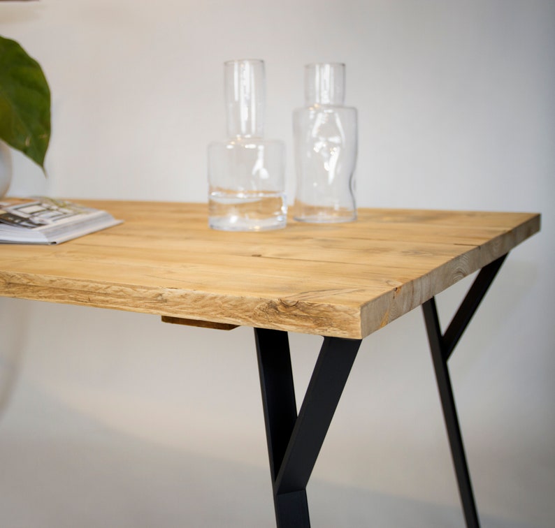 Reclaimed Rustic Dining Table Top no Legs Handcrafted From Etsy