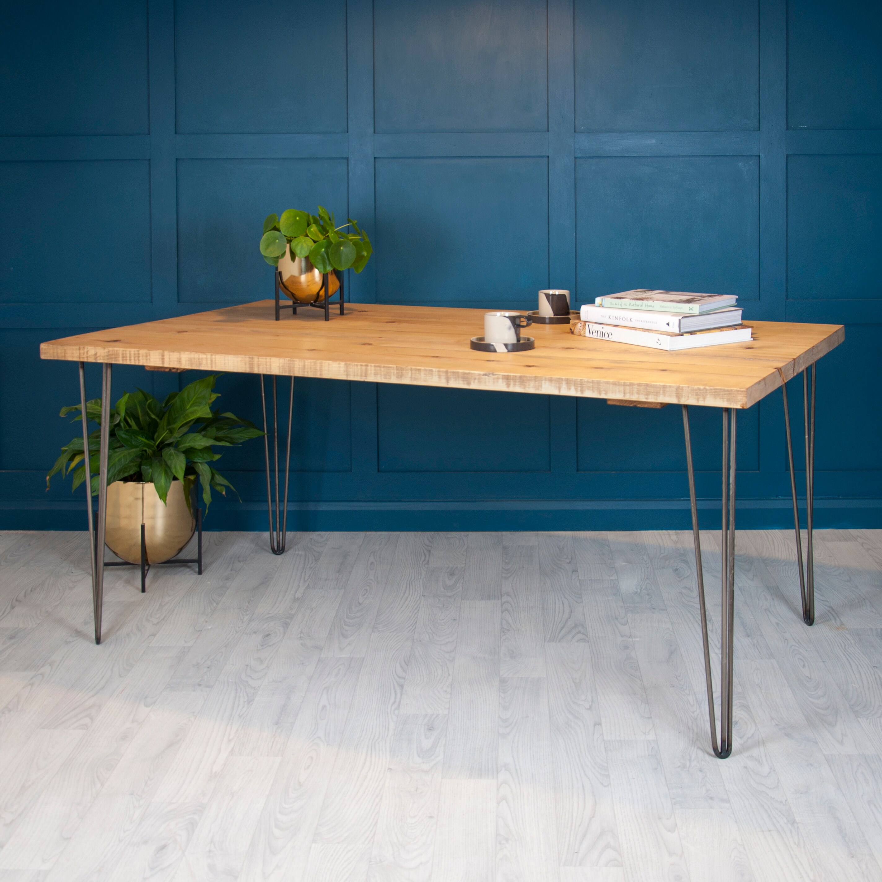 Industrial Dining Table Top no Legs Handcrafted From Solid Etsy UK