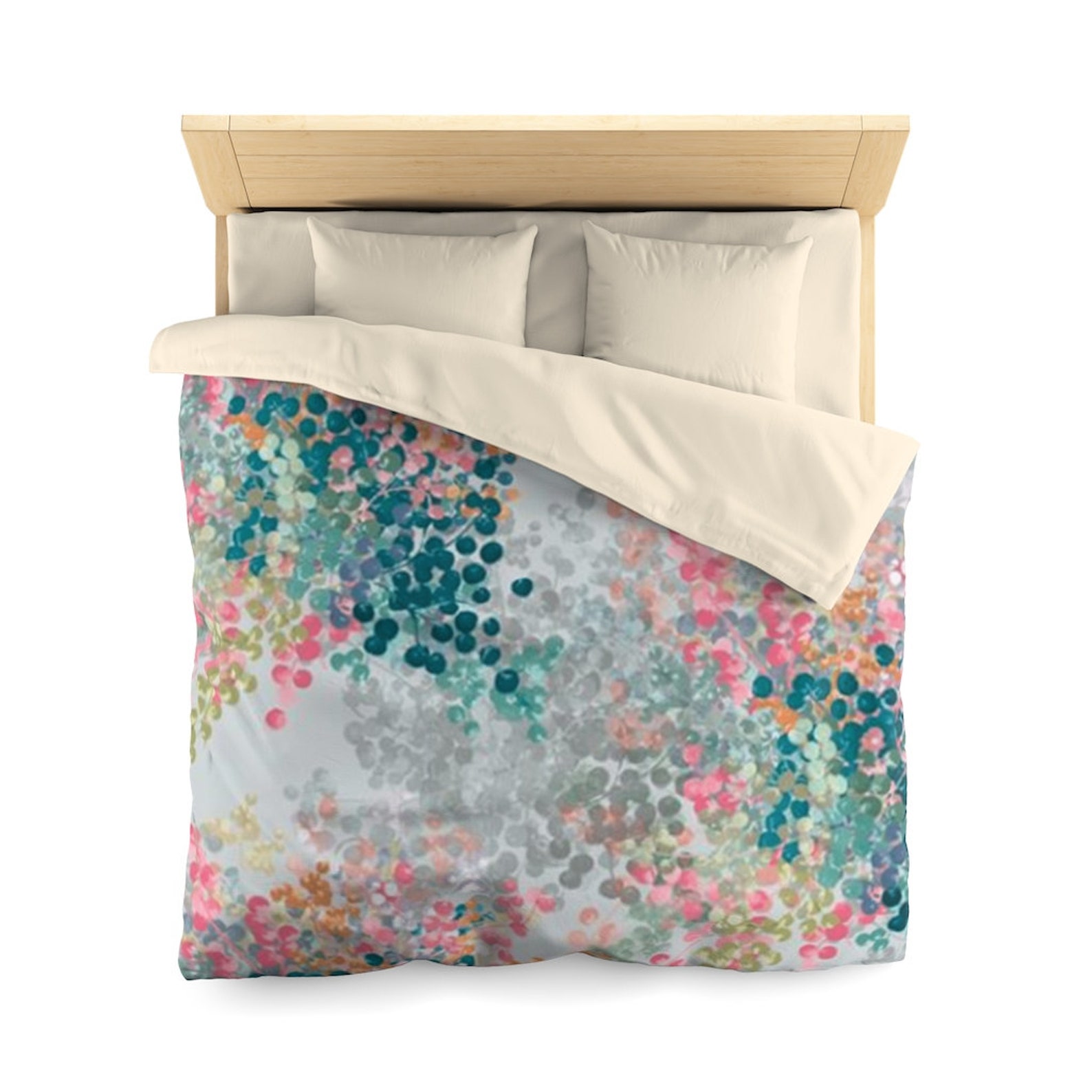 Floral Duvet Cover Duvet Cover Queen Duvet Cover King Etsy