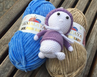 Crochet Amigurumi Doll - Handmade Plush Toy