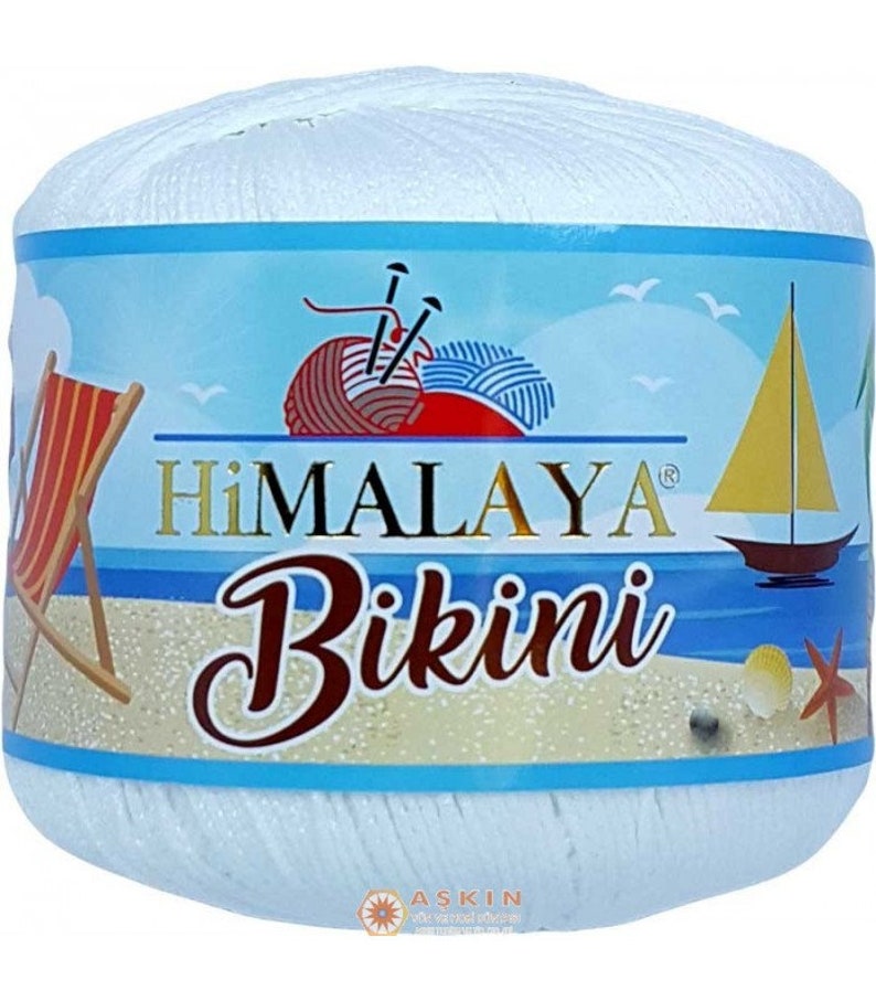 Himalaya Bikini Yarn, 100% Polyamide Summer Yarn image 10