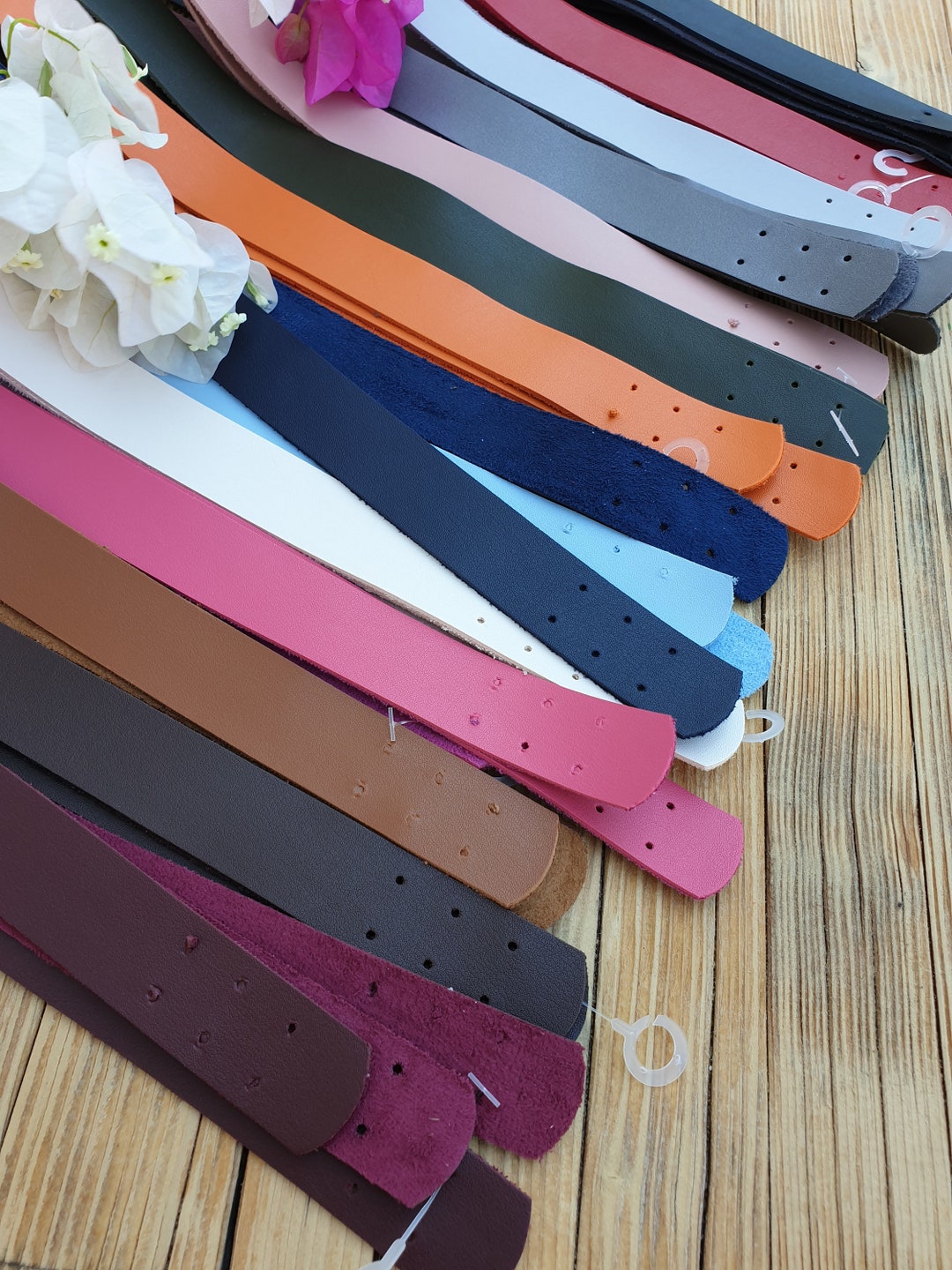 Faux Leather Bag Handles.. Sewing Bag Handles..knitting Bag Etsy