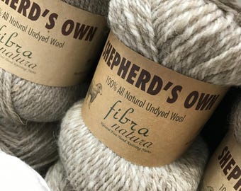 Fibra Natura Shepherd's Own Wool Yarn, Natural Undyed Yarn