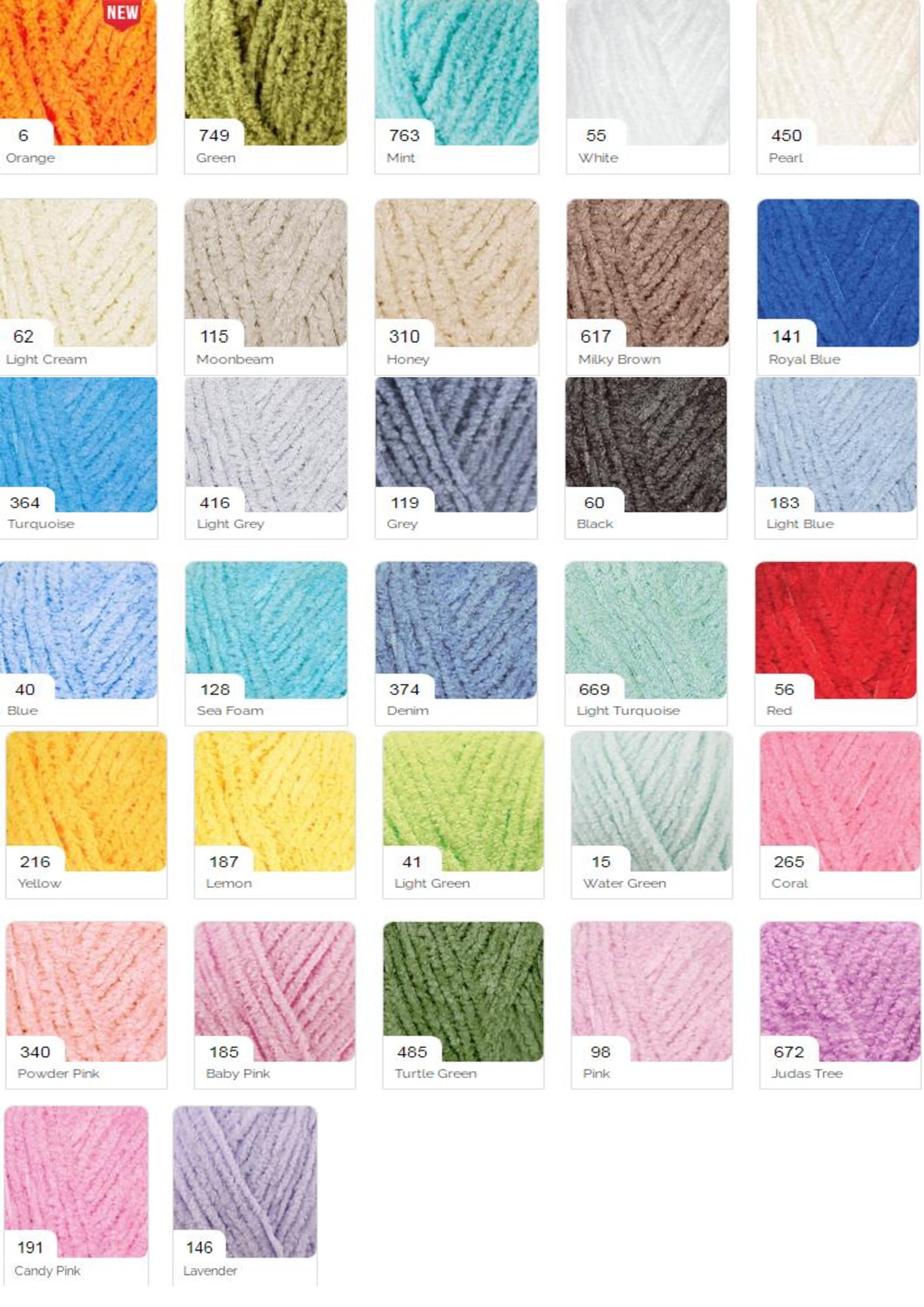 Alize Baby Softy Yarn Alize Baby Yarn Alize Softy 50 Gr 115 - Etsy