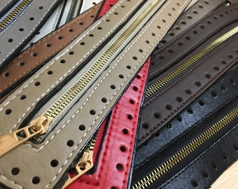 Cremallera lista para usar Cierre de cremallera para bolsos tejidos a crochet o de punto
