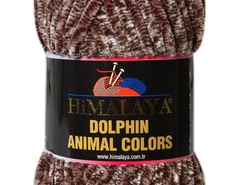 Hilo Himalaya Dolphin Animal Colors: 100 % poliéster, 100 g