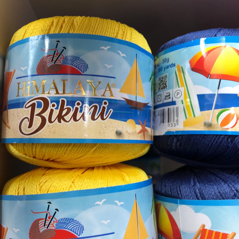 Himalaya Bikini Yarn, 100% Polyamide Summer Yarn image 7
