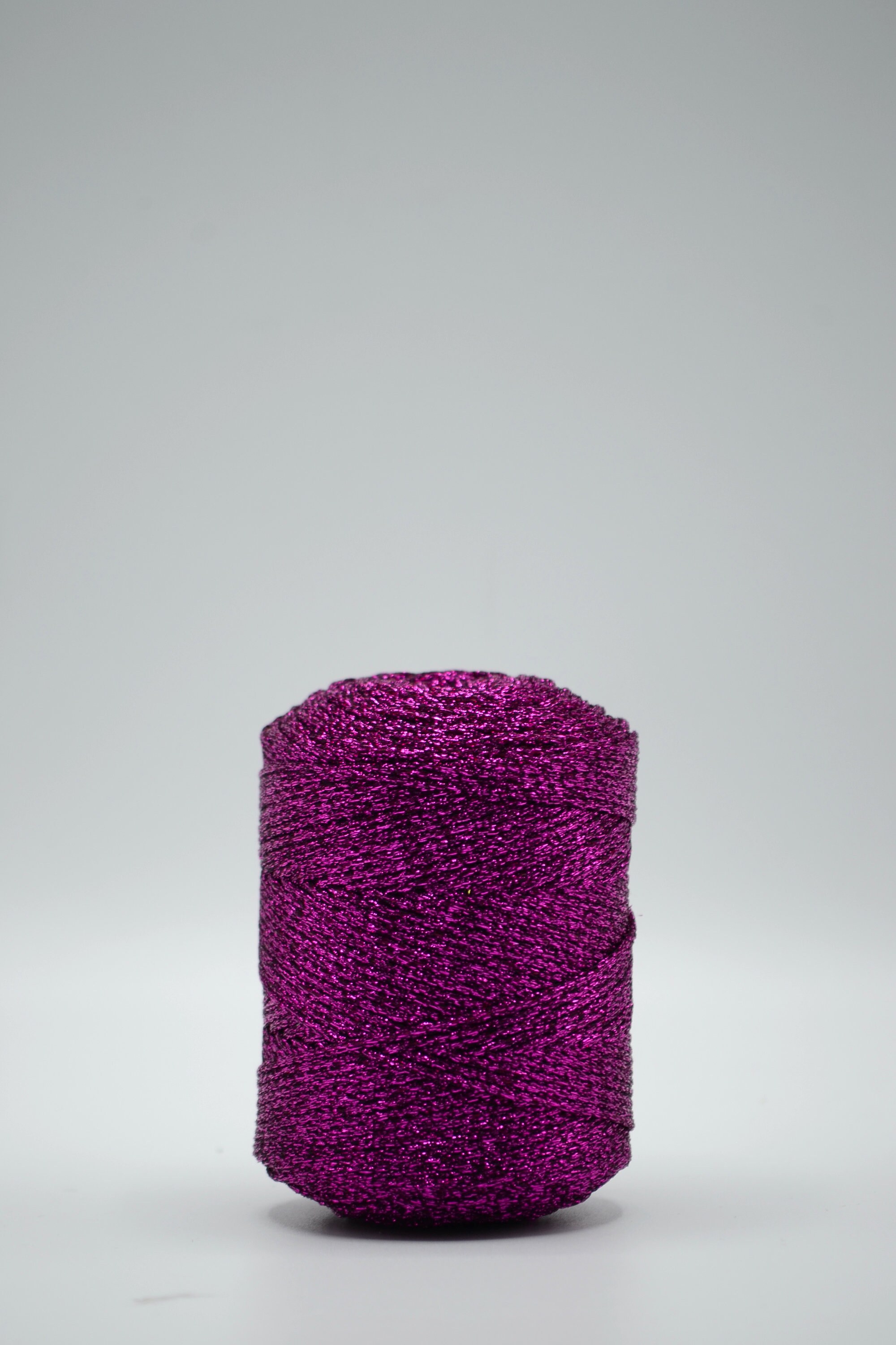 Metallic Crochet Yarn Polyester and Cotton Metallic Rope Etsy