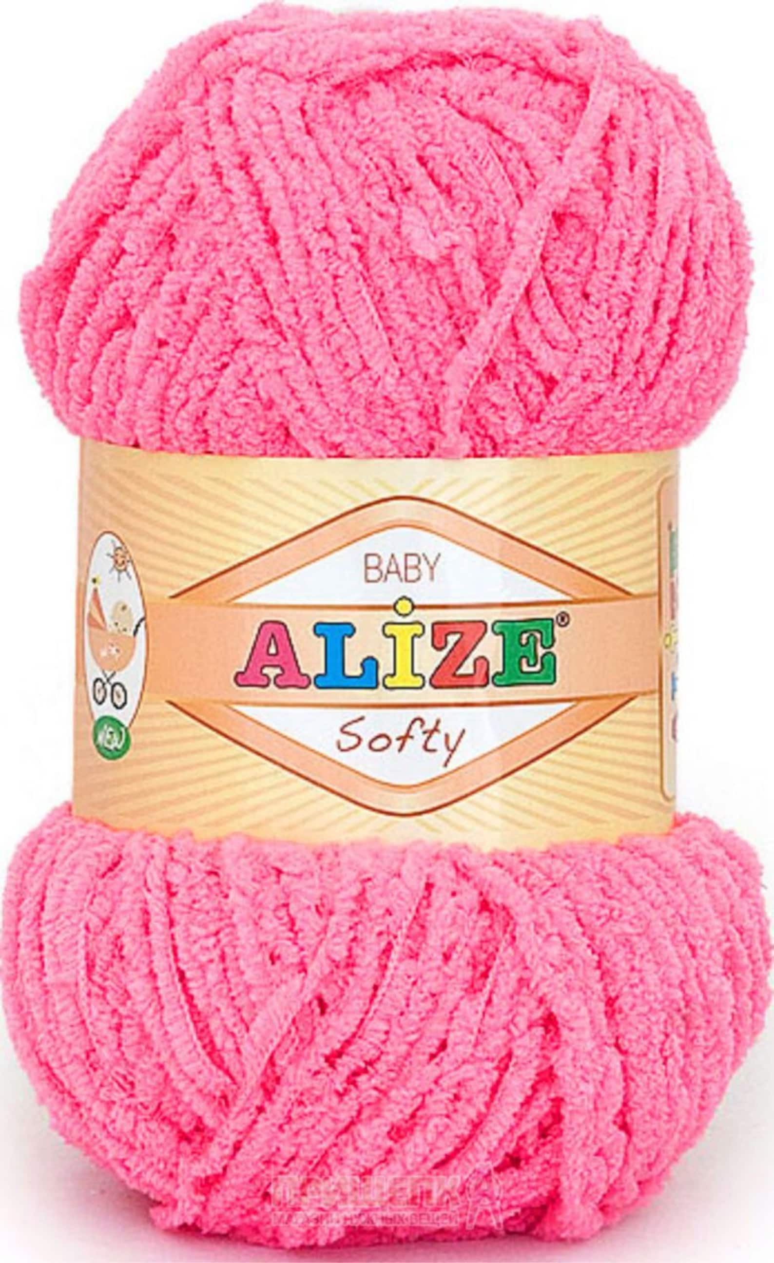 Alize Baby Softy Yarn Alize Baby Yarn Alize Softy 50 Gr 115 - Etsy