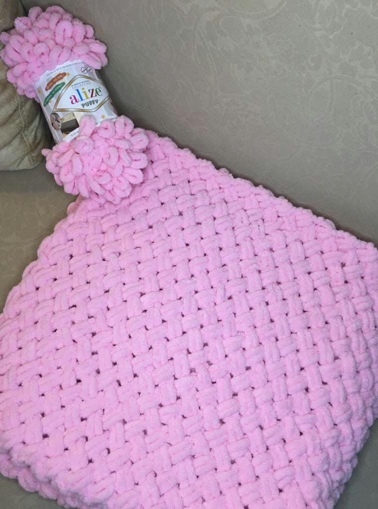 Alize Puffy Yarn. Loopy Yarn..fingers Knitting Yarn . Fluffy Etsy