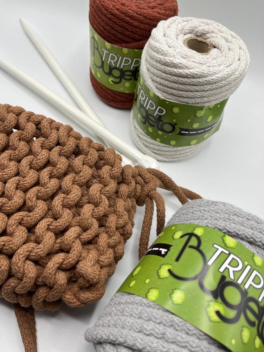 Huge 9 Mm Cotton Clothesline Rope for Craft Braided Cotton Rope Sewing