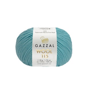 Superwash Merino Wool Yarn | 100% Light Superwash Merino Fine Wool with OEKO-TEX Standart 100 Certificate