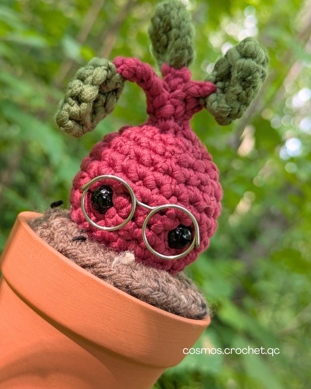 38 Crochet Kawaii Patterns with Keychains, Amigurumi, Hats, and Coasters 17 Beet Crochet Pattern Kawaii Amigurumi
