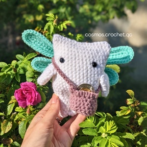 Tooth Fairy Crochet Pattern - Adorable Amigurumi Fairy Doll