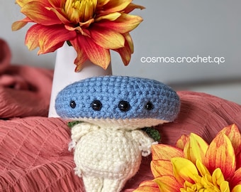 Mushroom Fairy Crochet Pattern – Cute Cottagecore Amigurumi PDF
