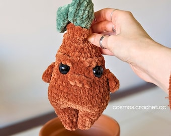 怒ったマンドラゴラの編み図 - 風変わりな植物のあみぐるみPDF - Etsy 日本
