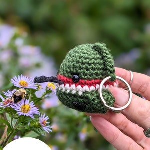 Finn the Hummingbird Keychain Amigurumi Pattern - Tiny, Colorful, & Exotic, Instant PDF Download