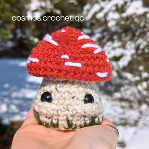 Mushroom Amigurumi Crochet Tutorial - PDF Download