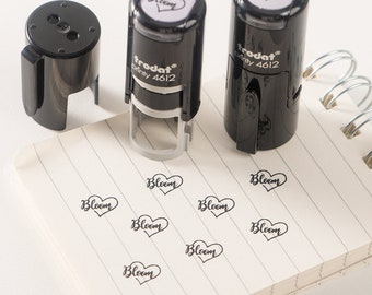 Custom Loyalty Card Stamp, Self Inking Rubber Stamp, Small Loyalty Card Stamps, Custom Loyalty Card Stamp, Custom Mini Logo Rubber Stamp