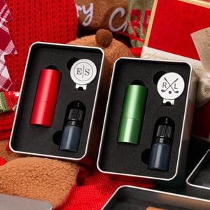 Sello de pelota de golf personalizado, sello de pelota de golf personalizado, sello de pelota de golf, regalo de Navidad, clip de sombrero personalizado, sello de golf personalizado