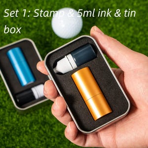 Juego de pelotas de golf personalizadas, sello de pelota de golf personalizado, sello de pelota de golf personalizado, sello de pelota de golf, sello de golf personalizado, accesorios de golf personalizados