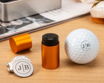 Stempel voor golfbal, golfbal stempel met inkt, aangepaste golfbal stempel, aangepaste hoed clip, aangepaste gepersonaliseerde hoed clip, aangepaste metalen stempel