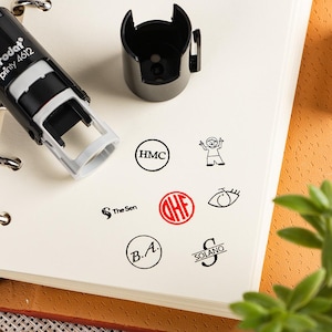 Tampon de carte de fidélité personnalisée, Mini tampon de carte de fidélité personnalisée, Mini tampon de logo en caoutchouc personnalisé, Mini tampon auto-encreur personnalisé, Tampon de carte de café